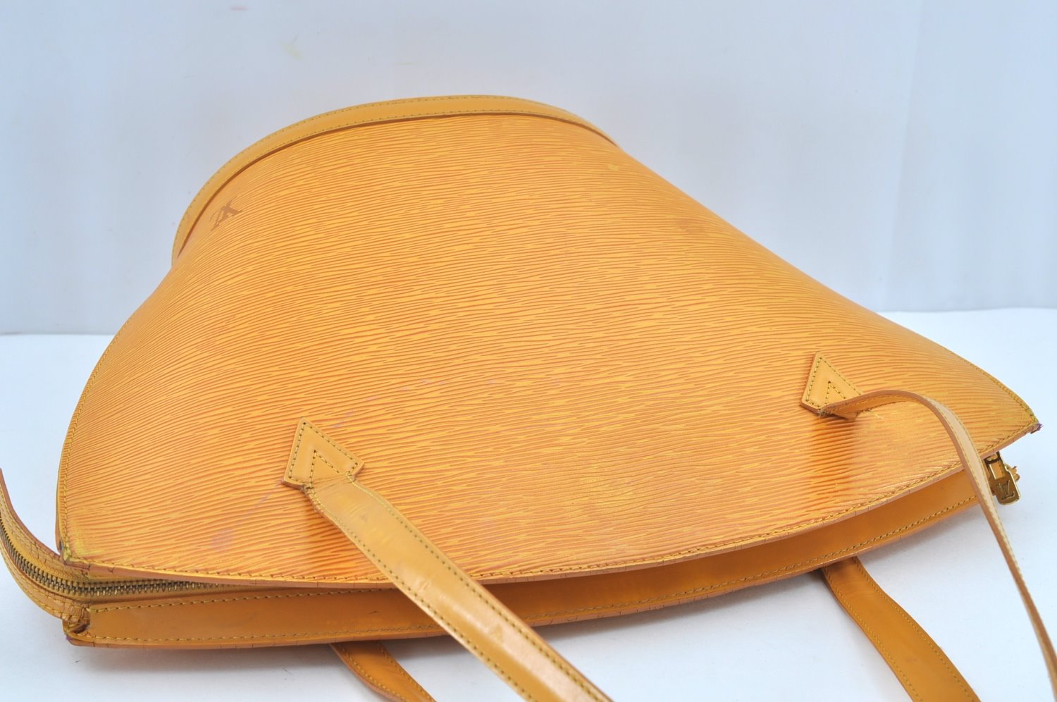 Auth Louis Vuitton Epi Saint Jacques Shopping Shoulder Bag M52269 Yellow K8644