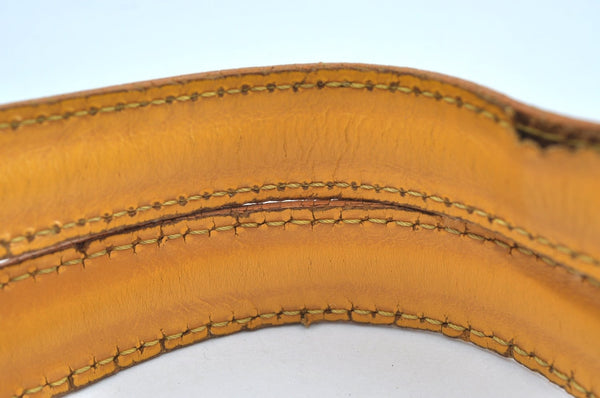 Auth Louis Vuitton Epi Saint Jacques Shopping Shoulder Bag M52269 Yellow K8644