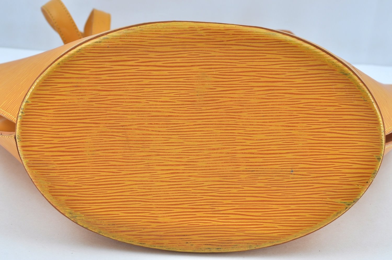 Auth Louis Vuitton Epi Saint Jacques Shopping Shoulder Bag M52269 Yellow K8644