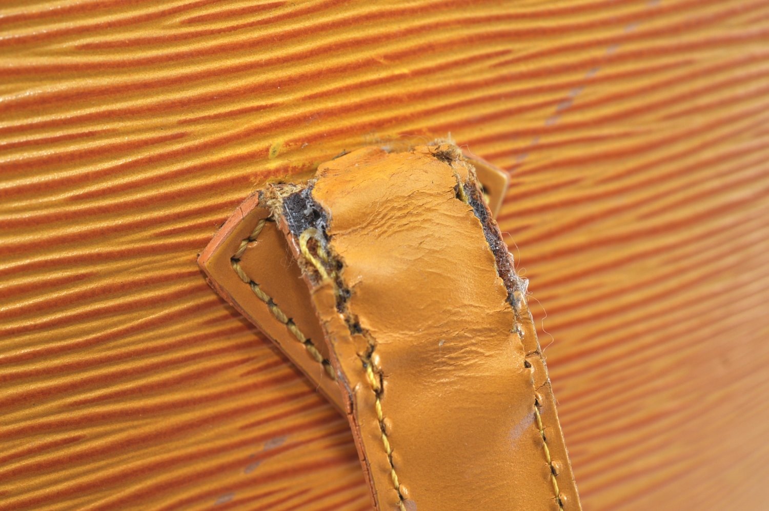 Auth Louis Vuitton Epi Saint Jacques Shopping Shoulder Bag M52269 Yellow K8644