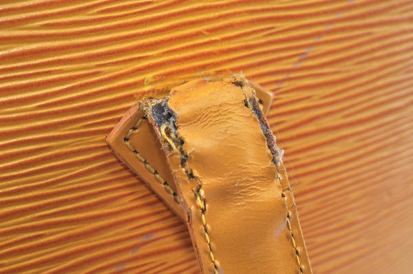 Auth Louis Vuitton Epi Saint Jacques Shopping Shoulder Bag M52269 Yellow K8644