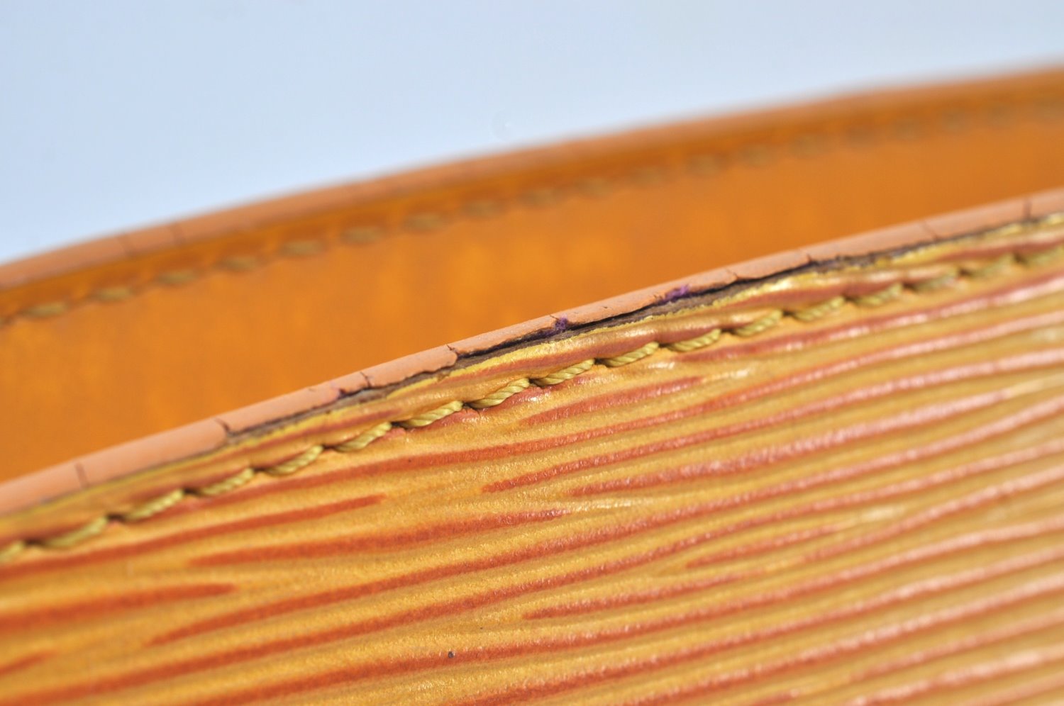 Auth Louis Vuitton Epi Saint Jacques Shopping Shoulder Bag M52269 Yellow K8644