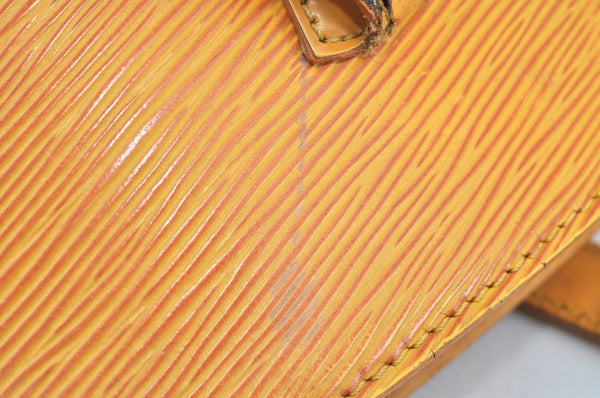 Auth Louis Vuitton Epi Saint Jacques Shopping Shoulder Bag M52269 Yellow K8644
