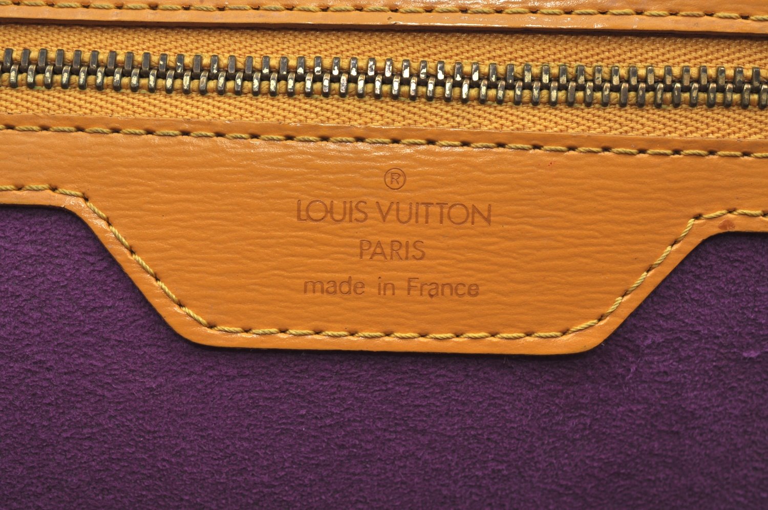 Auth Louis Vuitton Epi Saint Jacques Shopping Shoulder Bag M52269 Yellow K8644
