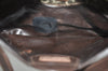 Authentic CELINE C Horse Carriage Shoulder Cross Bag Canvas Leather Brown K8645