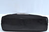 Authentic GUCCI Vintage Shoulder Hand Bag Purse Nylon Enamel 0013297 Black K8648