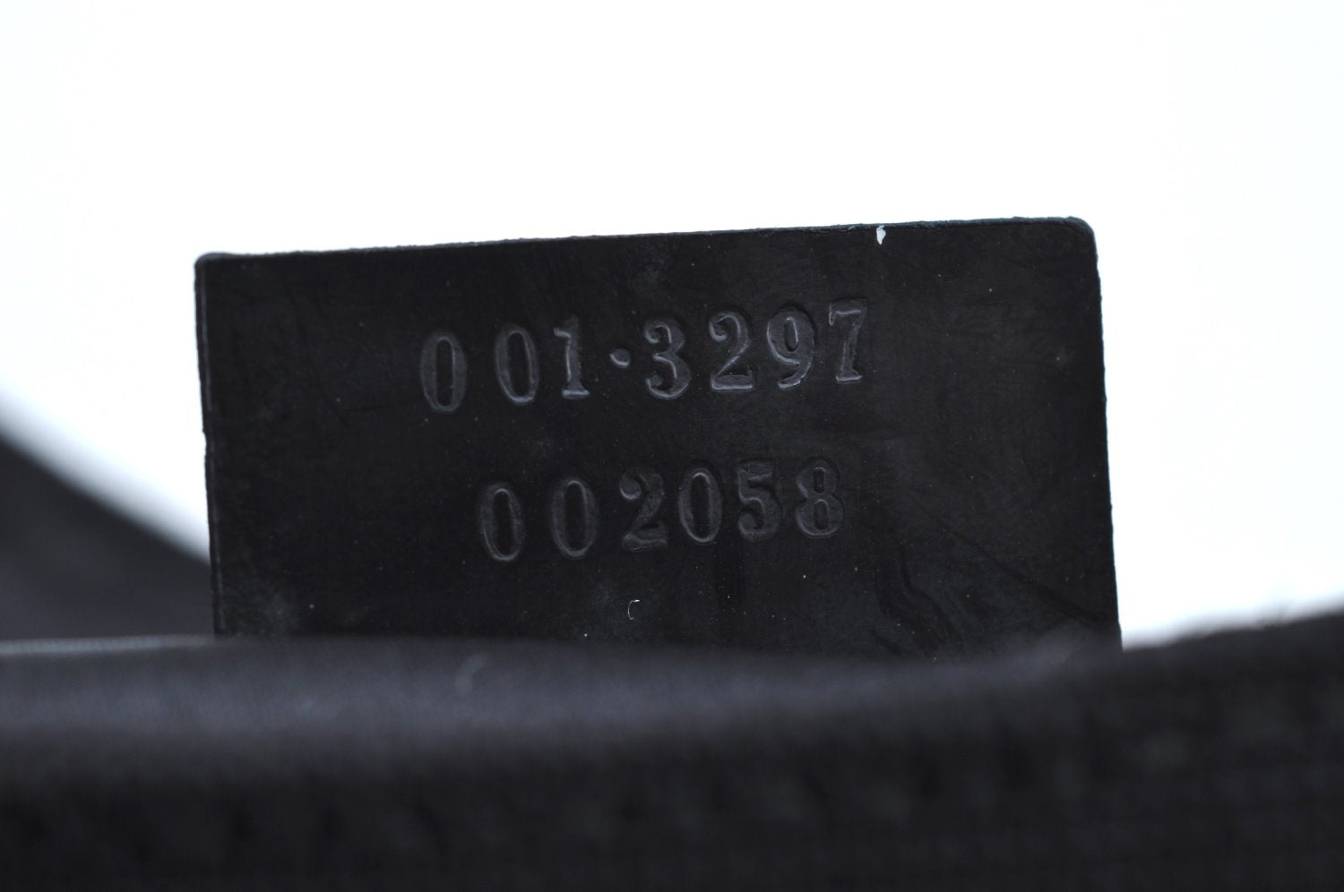 Authentic GUCCI Vintage Shoulder Hand Bag Purse Nylon Enamel 0013297 Black K8648