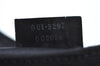 Authentic GUCCI Vintage Shoulder Hand Bag Purse Nylon Enamel 0013297 Black K8648