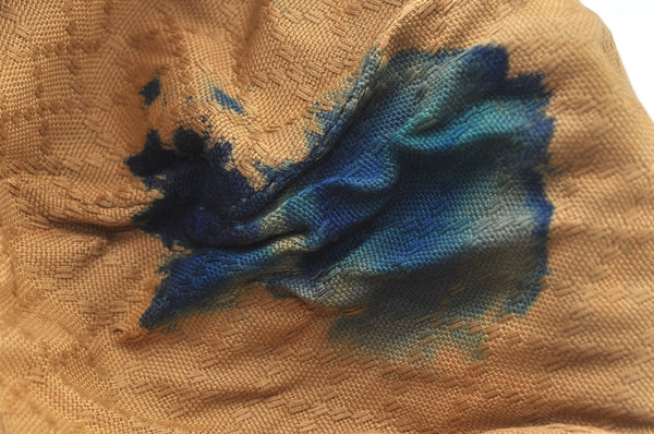 Authentic GUCCI Vintage Bamboo 2Way Shoulder Tote Bag Nylon Leather Brown K8649