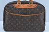 Authentic Louis Vuitton Monogram Deauville Hand Bag M47270 LV K8661