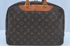 Authentic Louis Vuitton Monogram Deauville Hand Bag M47270 LV K8661