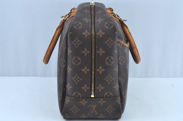 Authentic Louis Vuitton Monogram Deauville Hand Bag M47270 LV K8661