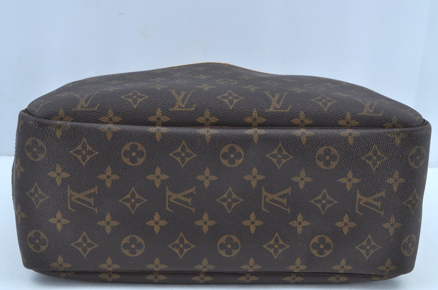 Authentic Louis Vuitton Monogram Deauville Hand Bag M47270 LV K8661