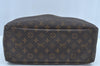 Authentic Louis Vuitton Monogram Deauville Hand Bag M47270 LV K8661