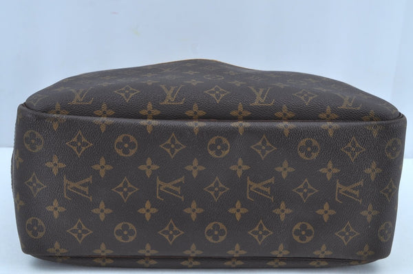 Authentic Louis Vuitton Monogram Deauville Hand Bag M47270 LV K8661