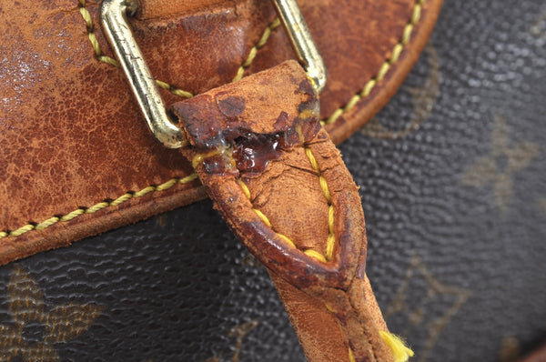 Authentic Louis Vuitton Monogram Deauville Hand Bag M47270 LV K8661