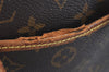 Authentic Louis Vuitton Monogram Deauville Hand Bag M47270 LV K8661