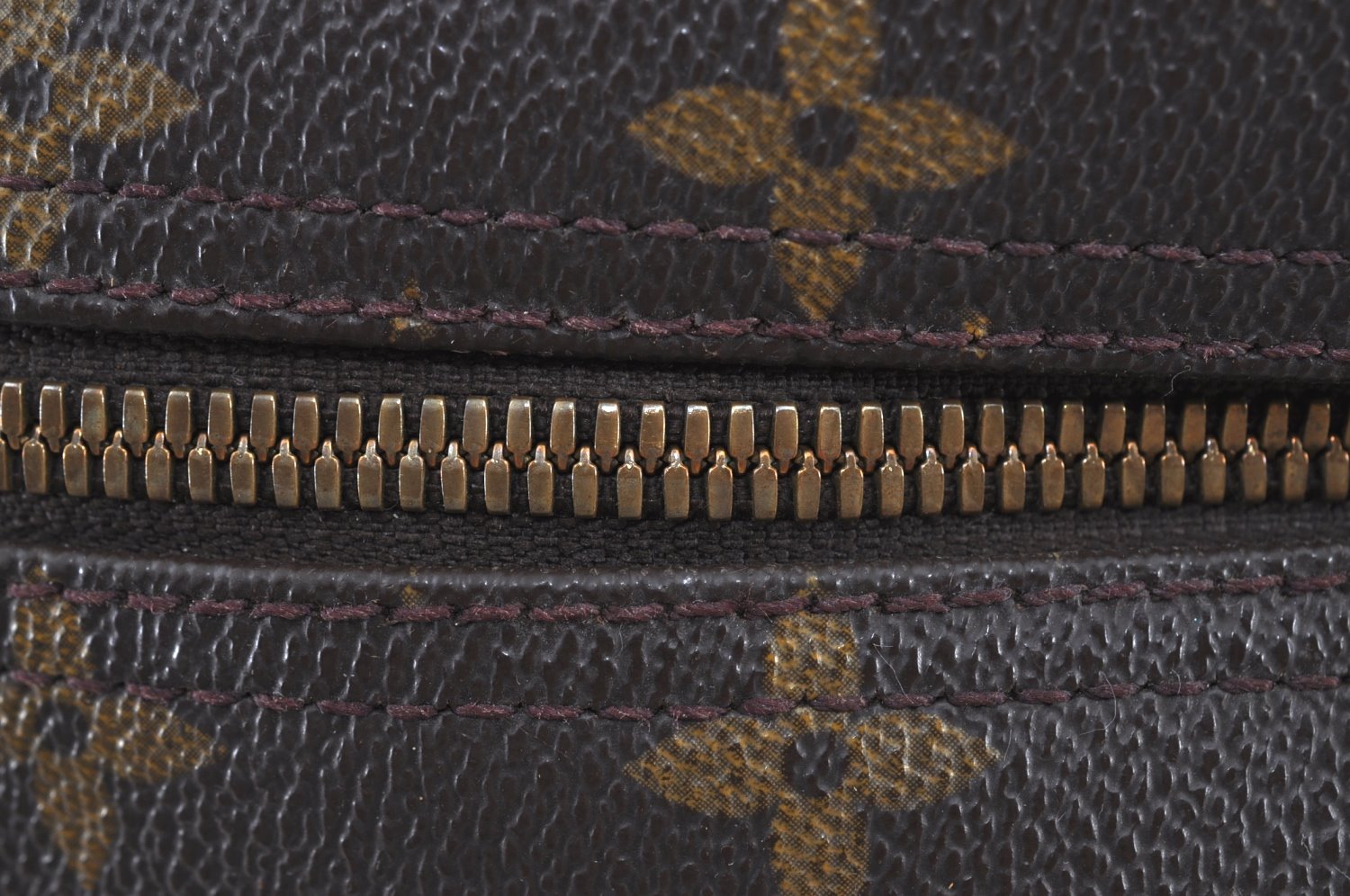 Authentic Louis Vuitton Monogram Deauville Hand Bag M47270 LV K8661