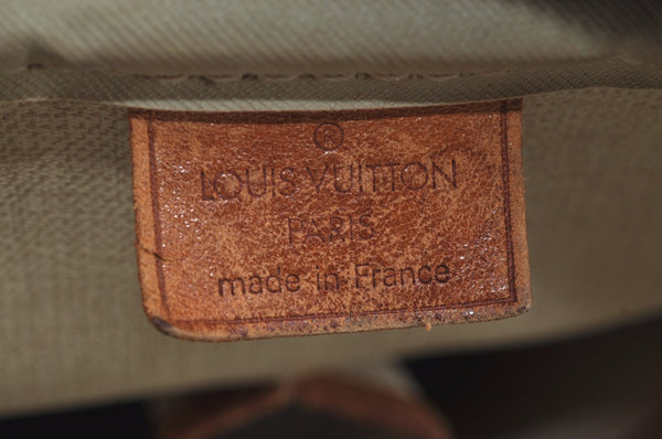 Authentic Louis Vuitton Monogram Deauville Hand Bag M47270 LV K8661