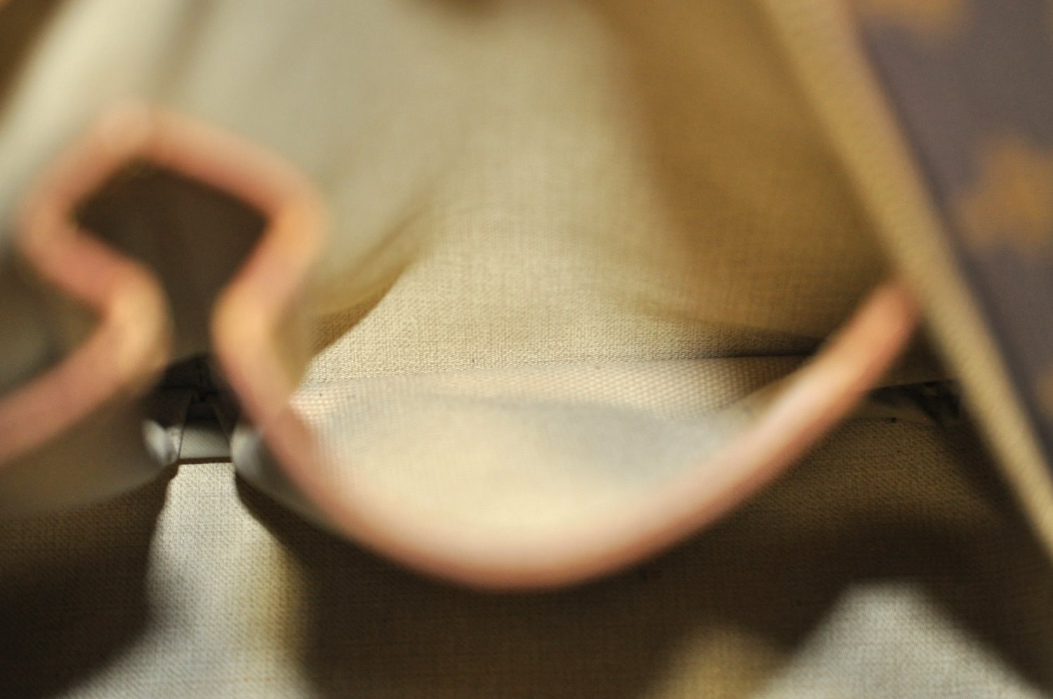 Authentic Louis Vuitton Monogram Deauville Hand Bag M47270 LV K8661