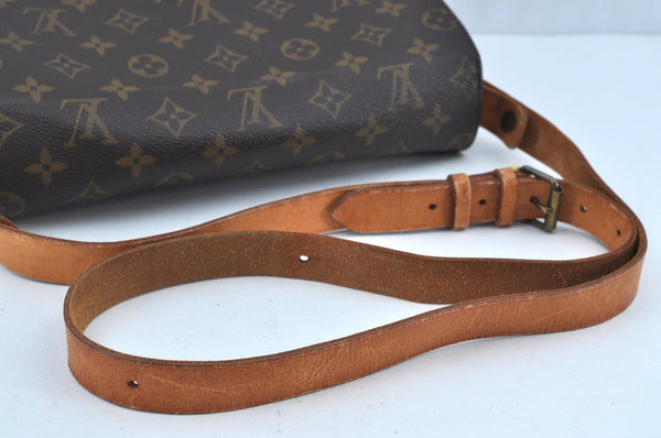 Authentic Louis Vuitton Monogram Cartouchiere GM M51252 Shoulder Cross Bag K8663
