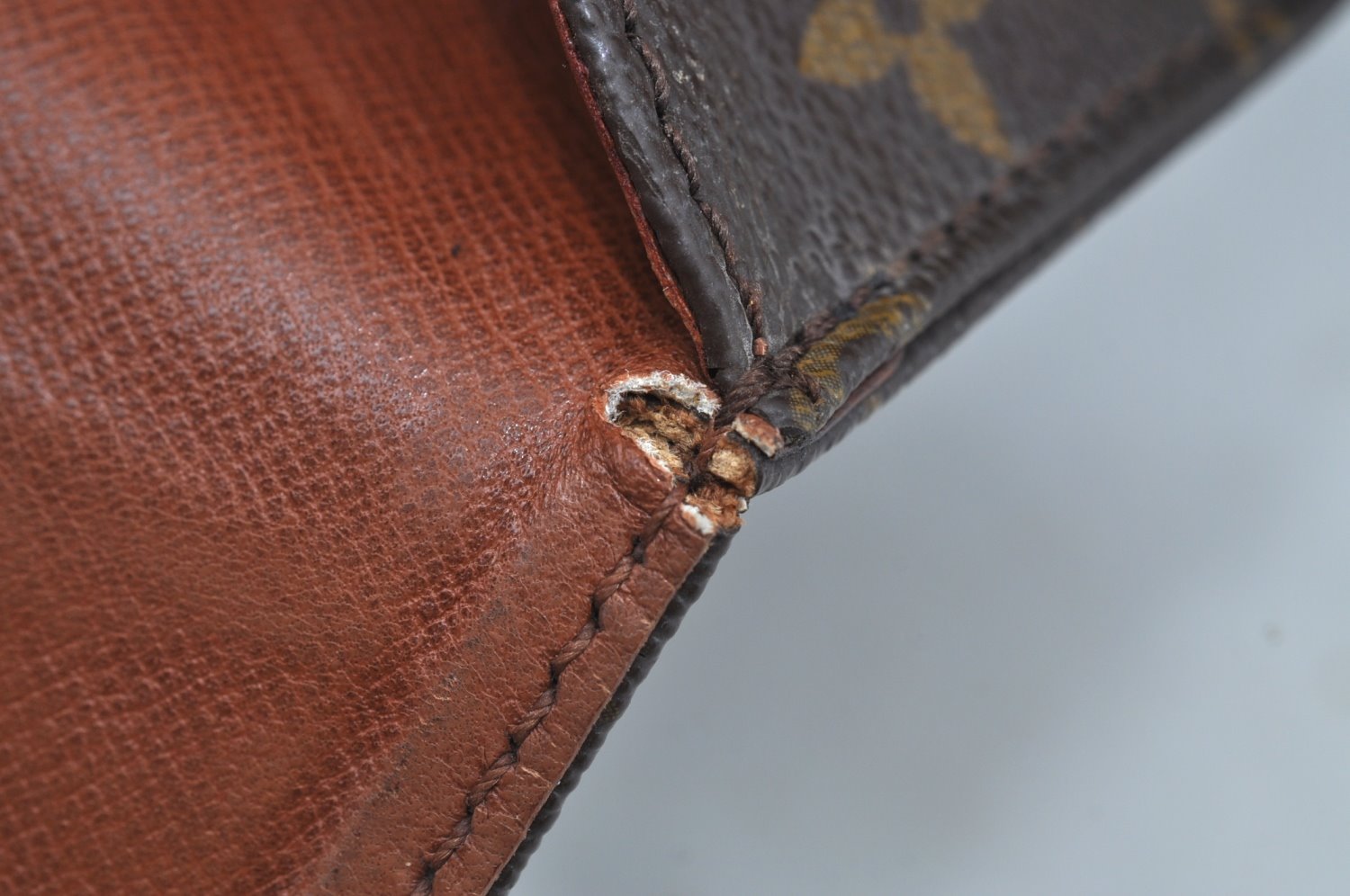 Authentic Louis Vuitton Monogram Cartouchiere GM M51252 Shoulder Cross Bag K8663