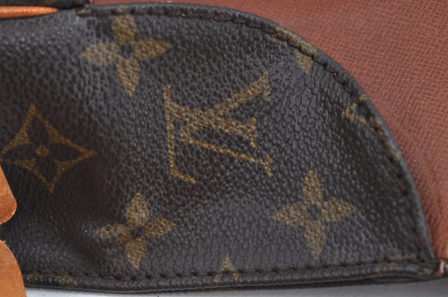 Authentic Louis Vuitton Monogram Cartouchiere GM M51252 Shoulder Cross Bag K8663