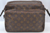 Authentic Louis Vuitton Monogram Nile Shoulder Cross Body Bag Old Model LV K8666