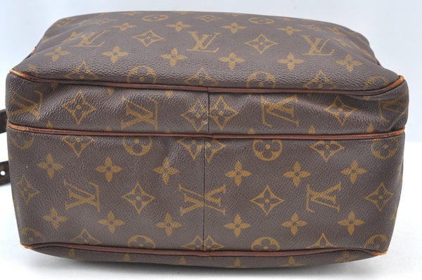 Authentic Louis Vuitton Monogram Nile Shoulder Cross Body Bag Old Model LV K8666