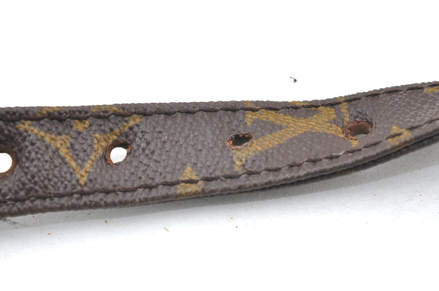 Authentic Louis Vuitton Monogram Nile Shoulder Cross Body Bag Old Model LV K8666