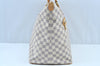 Authentic Louis Vuitton Damier Azur Saleya GM Shoulder Tote Bag N51184 LV K8669
