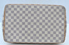 Authentic Louis Vuitton Damier Azur Saleya GM Shoulder Tote Bag N51184 LV K8669