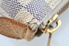 Authentic Louis Vuitton Damier Azur Saleya GM Shoulder Tote Bag N51184 LV K8669