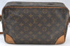 Authentic Louis Vuitton Monogram Trocadero 30 Shoulder Cross Bag M51272 LV K8672