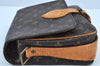 Authentic Louis Vuitton Monogram Cartouchiere MM M51253 Shoulder Bag Junk K8675