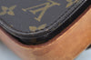 Authentic Louis Vuitton Monogram Cartouchiere MM M51253 Shoulder Bag Junk K8675