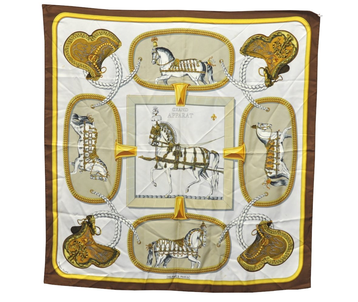 Authentic HERMES Carre 90 Scarf 