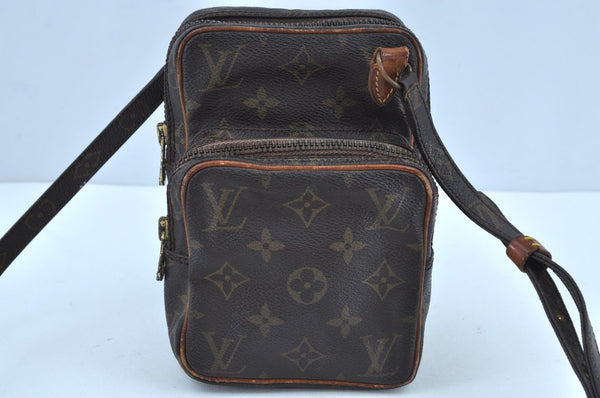 Authentic Louis Vuitton Monogram Mini Amazone Shoulder Cross Bag M45238 LV K8693