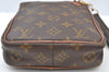 Authentic Louis Vuitton Monogram Danube Shoulder Cross Bag Old Model LV K8696