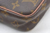 Authentic Louis Vuitton Monogram Danube Shoulder Cross Bag Old Model LV K8696