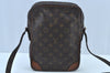 Authentic Louis Vuitton Monogram Danube MM Shoulder Cross Bag M45264 LV K8698
