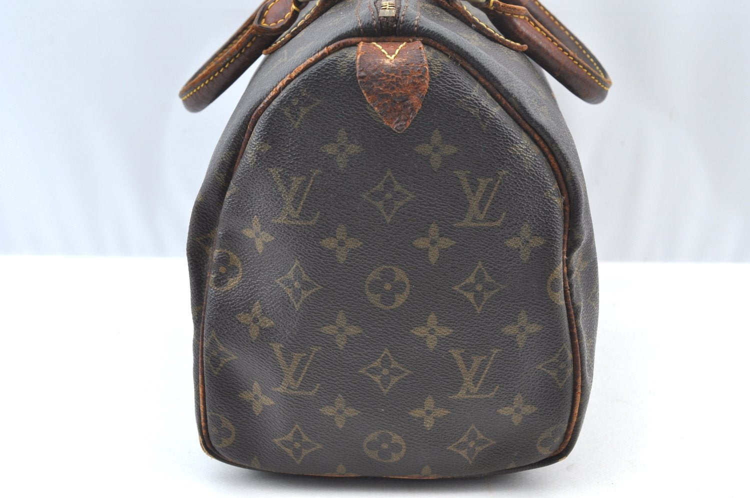 Authentic Louis Vuitton Monogram Speedy 30 Hand Boston Bag Old Model LV K8708