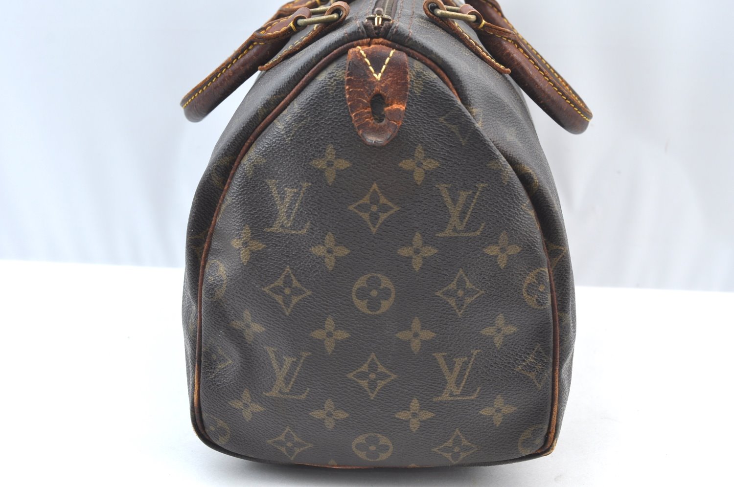 Authentic Louis Vuitton Monogram Speedy 30 Hand Boston Bag Old Model LV K8708