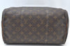 Authentic Louis Vuitton Monogram Speedy 30 Hand Boston Bag Old Model LV K8708