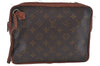 Authentic Louis Vuitton Monogram Pochette Sport Clutch Bag Old Model Junk K8710