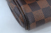 Authentic Louis Vuitton Damier Favorite PM 2Way Shoulder Bag N41276 LV Box K8717