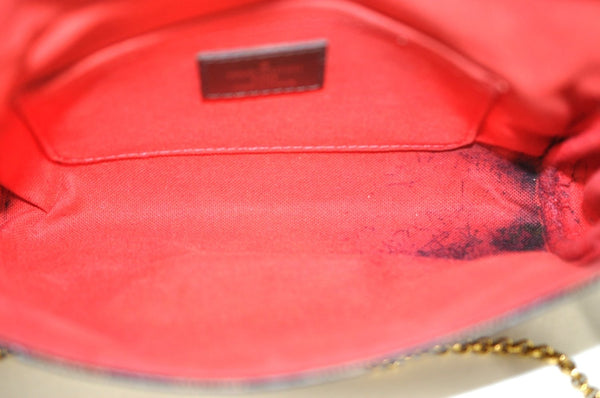 Authentic Louis Vuitton Damier Favorite PM 2Way Shoulder Bag N41276 LV Box K8717