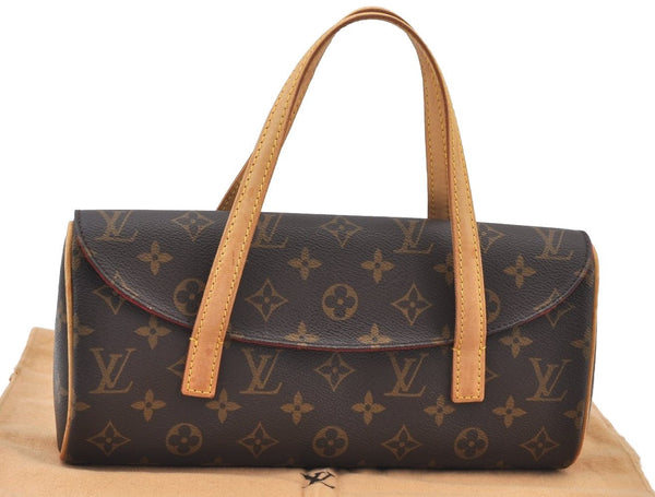 Authentic Louis Vuitton Monogram Sonatine Hand Bag Purse M51902 LV K8722