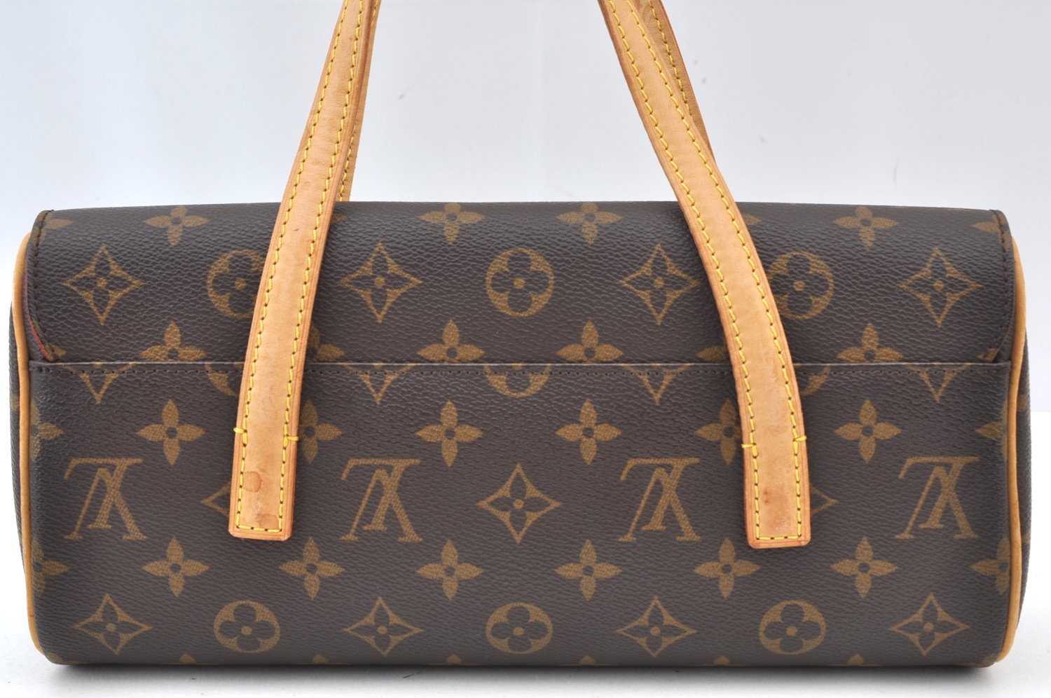 Authentic Louis Vuitton Monogram Sonatine Hand Bag Purse M51902 LV K8722
