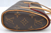 Authentic Louis Vuitton Monogram Sonatine Hand Bag Purse M51902 LV K8722